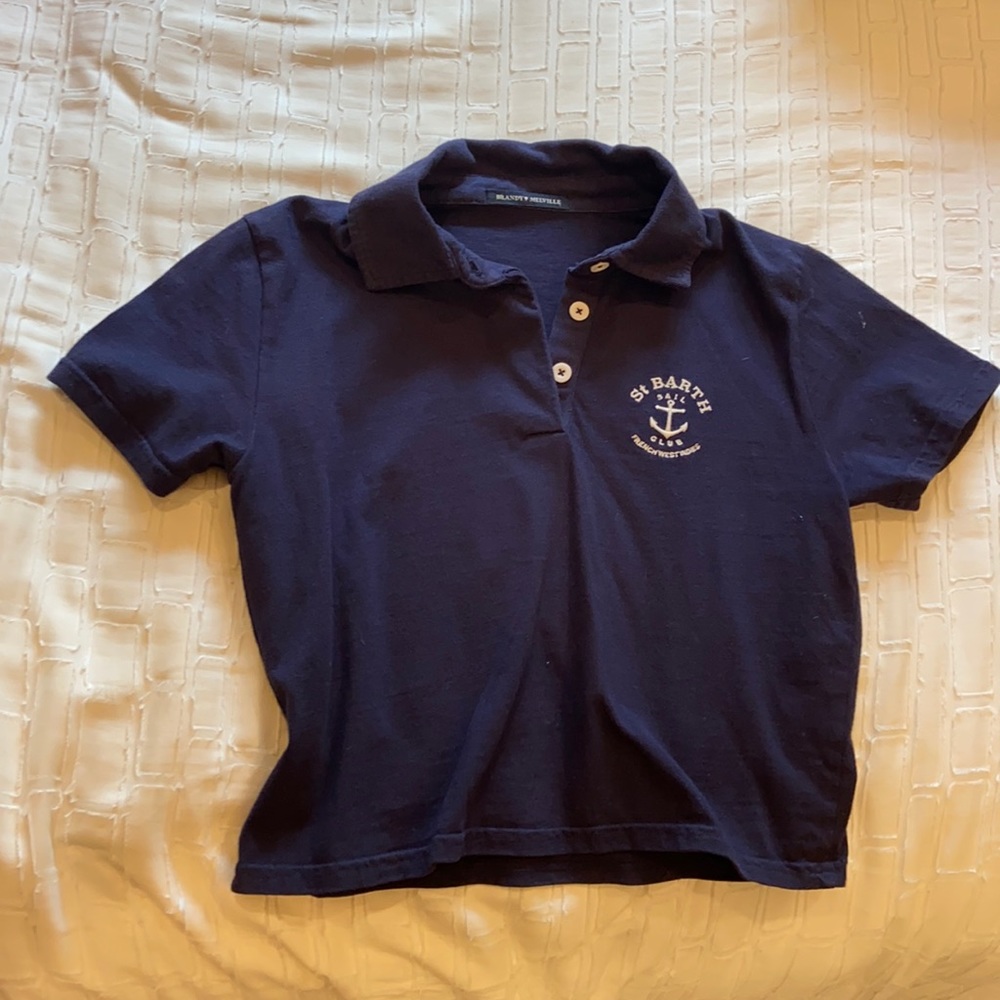 Brandy Melville St Barth Cropped Polo